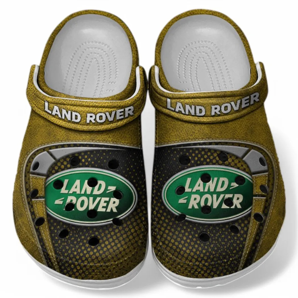 land rover crocs sandals for men women gift for land rover fan car177031425594 yellow atzph