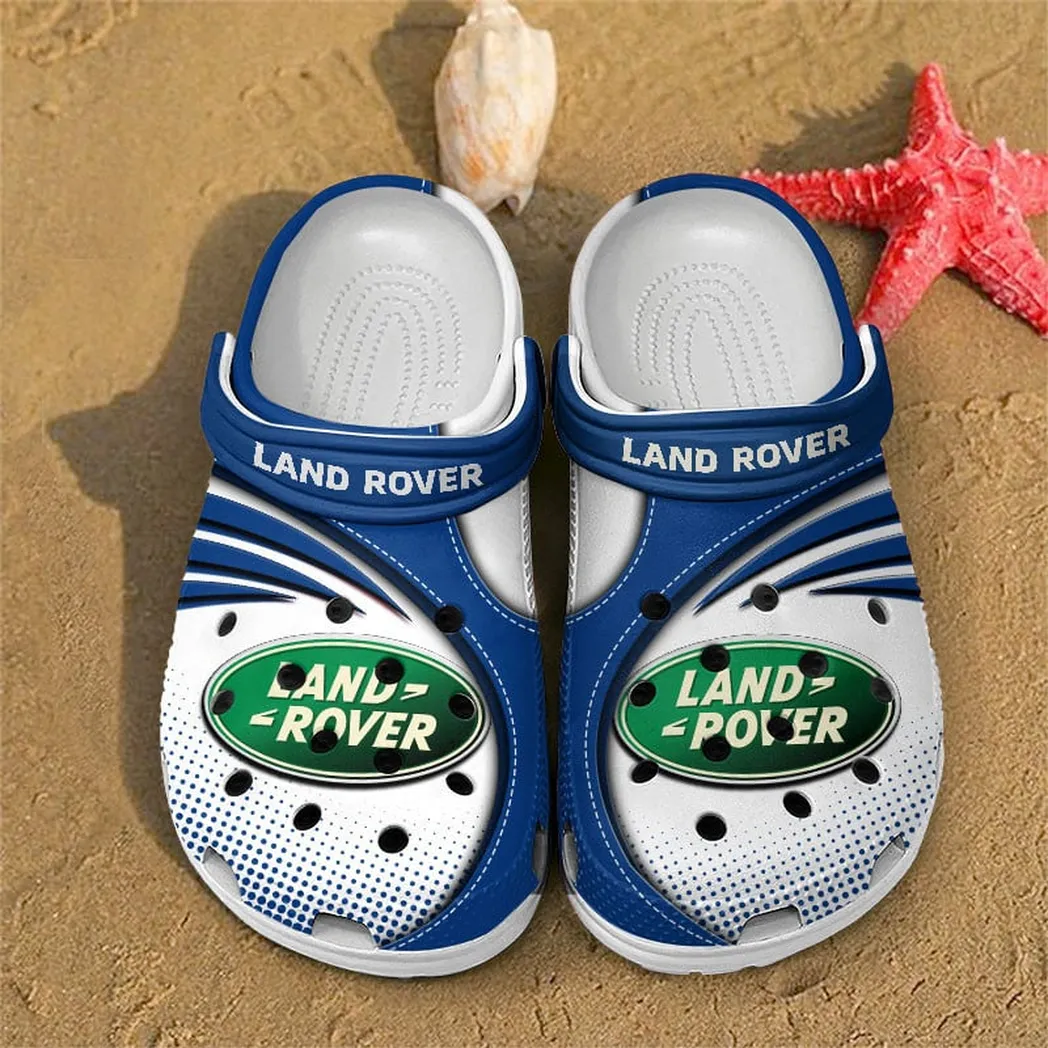 land rover crocs sandals for men women gift for land rover fan car181031525709 blue