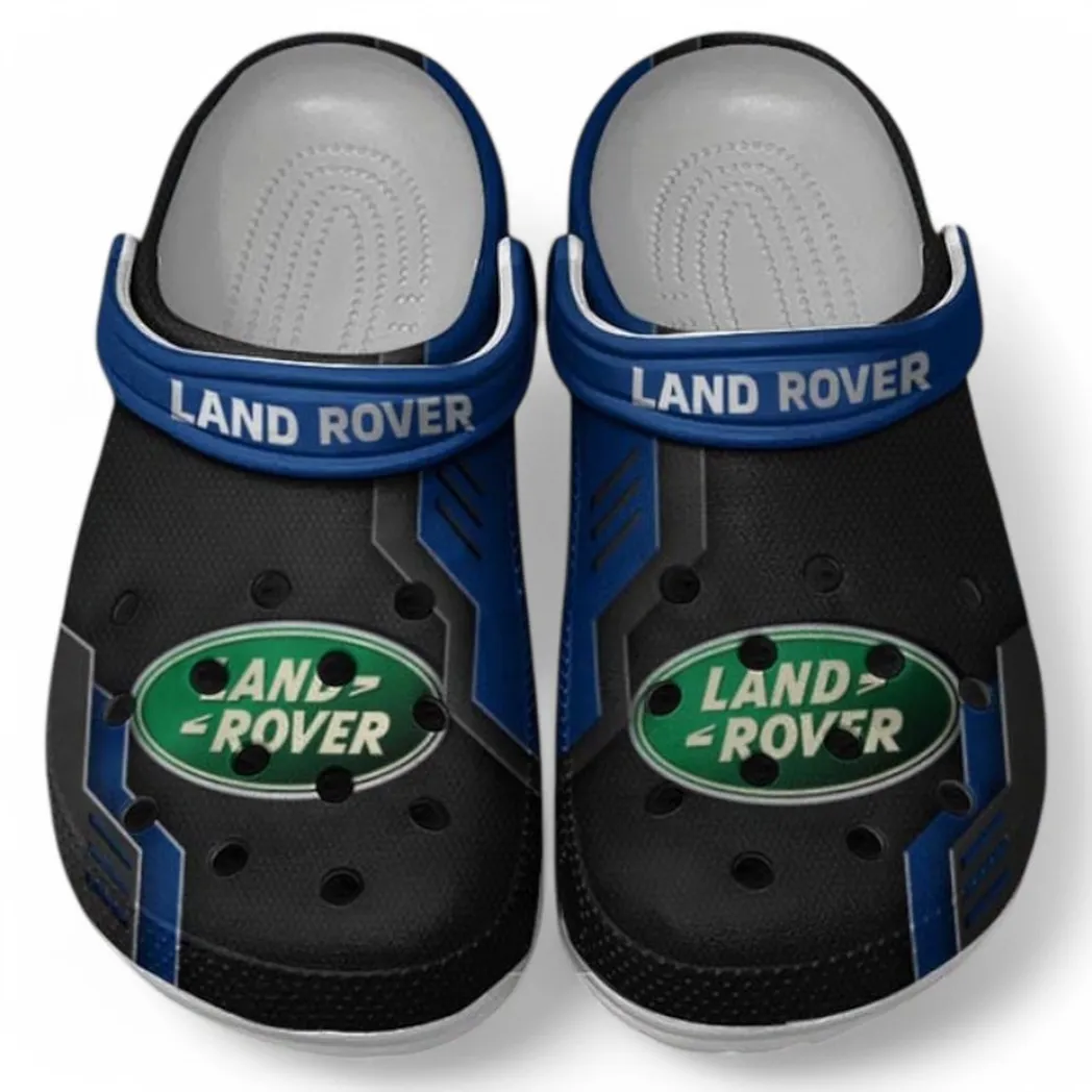 Land-Rover Crocs Shoes, Clogs Men Women, Gift For Land-Rover Fan CAR185031525256 - Blue