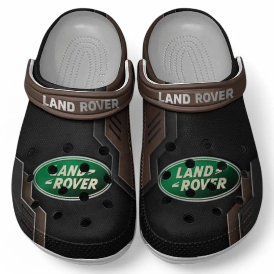 Land-Rover Crocs Shoes, Clogs Men Women, Gift For Land-Rover Fan CAR185031525256 - Brown