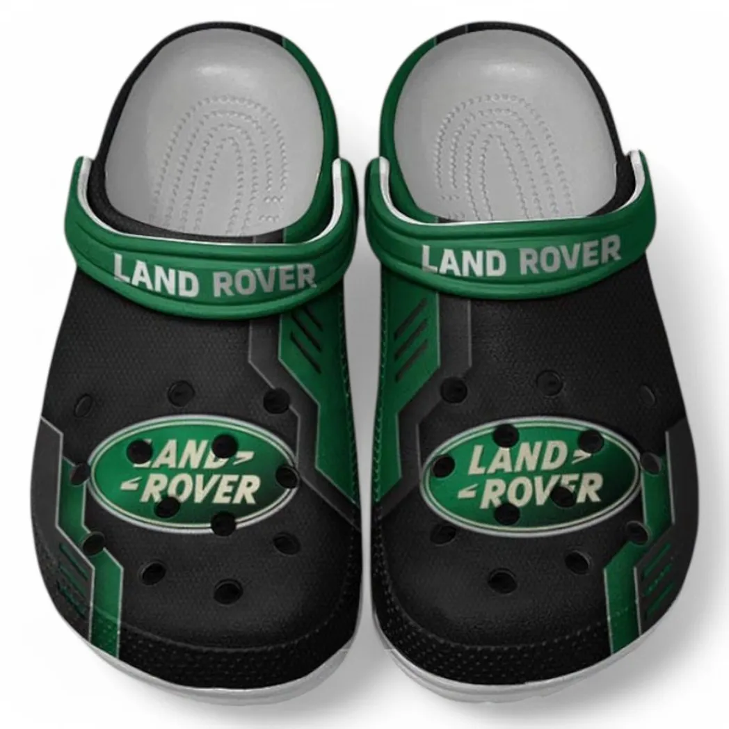 Land-Rover Crocs Shoes, Clogs Men Women, Gift For Land-Rover Fan CAR185031525256 - Green