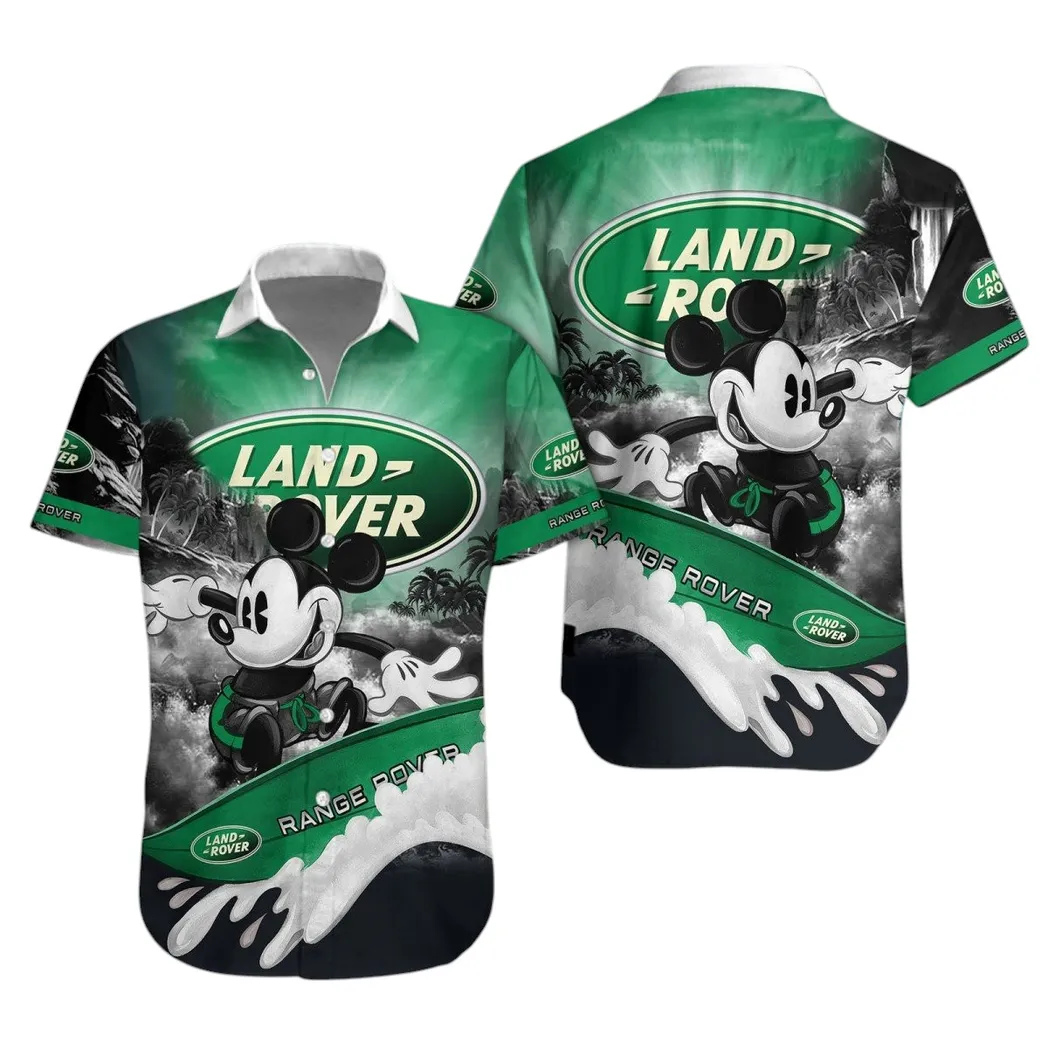 land rover hawaiian shirt for men gift for land rover lovers gift for him husband boyfriend car53030625070 tgjsy