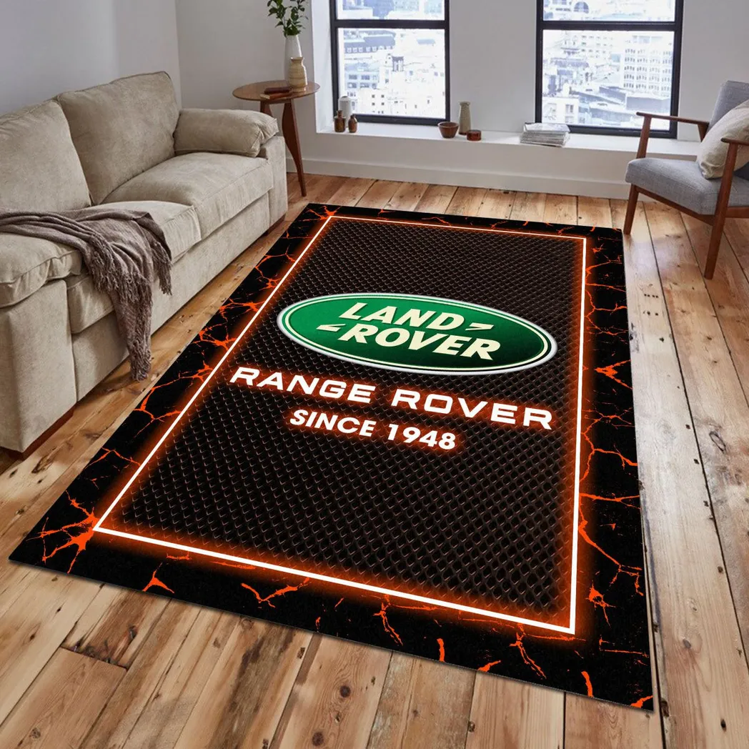 land rover rug gift for land rover lovers gift for him husband boyfriend car5202192544 orange evykk