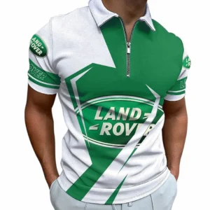 land rover zipper polo shirt for men gift for land rover fan car68022125905 6zxa8
