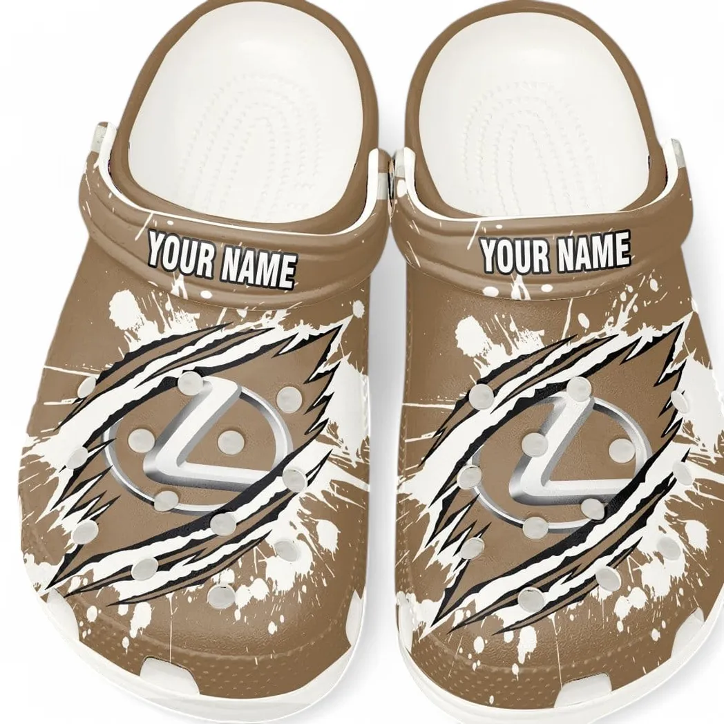 lexus crocs gift for lexus lovers gift for him husband boyfriend car5602192547 white