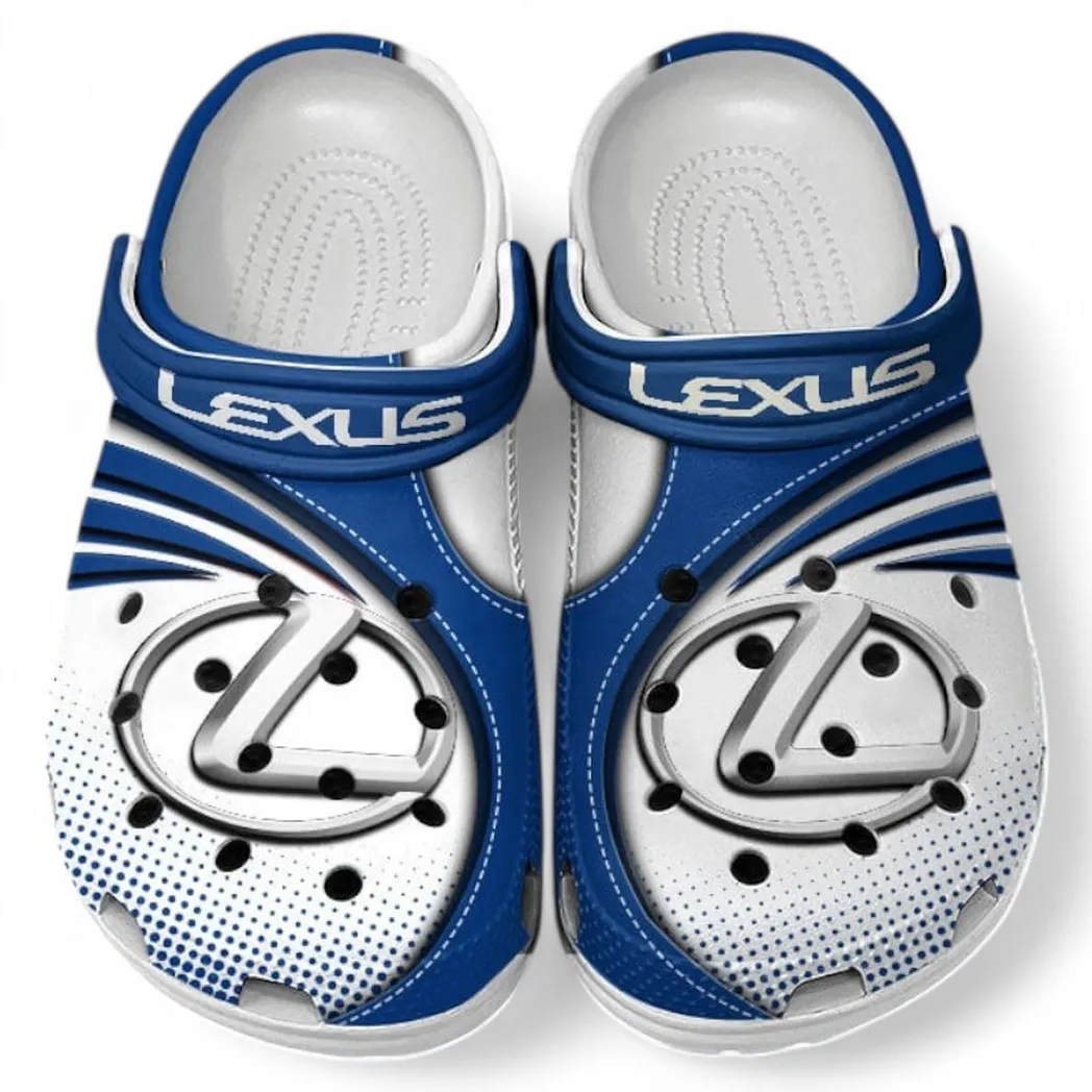 lexus crocs sandals for men women gift for lexus fan car181031525701 blue rpsjl