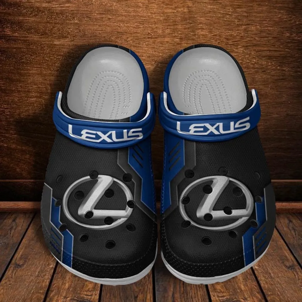 lexus crocs shoes clogs men women gift for lexus fan car185031525275 blue win6o