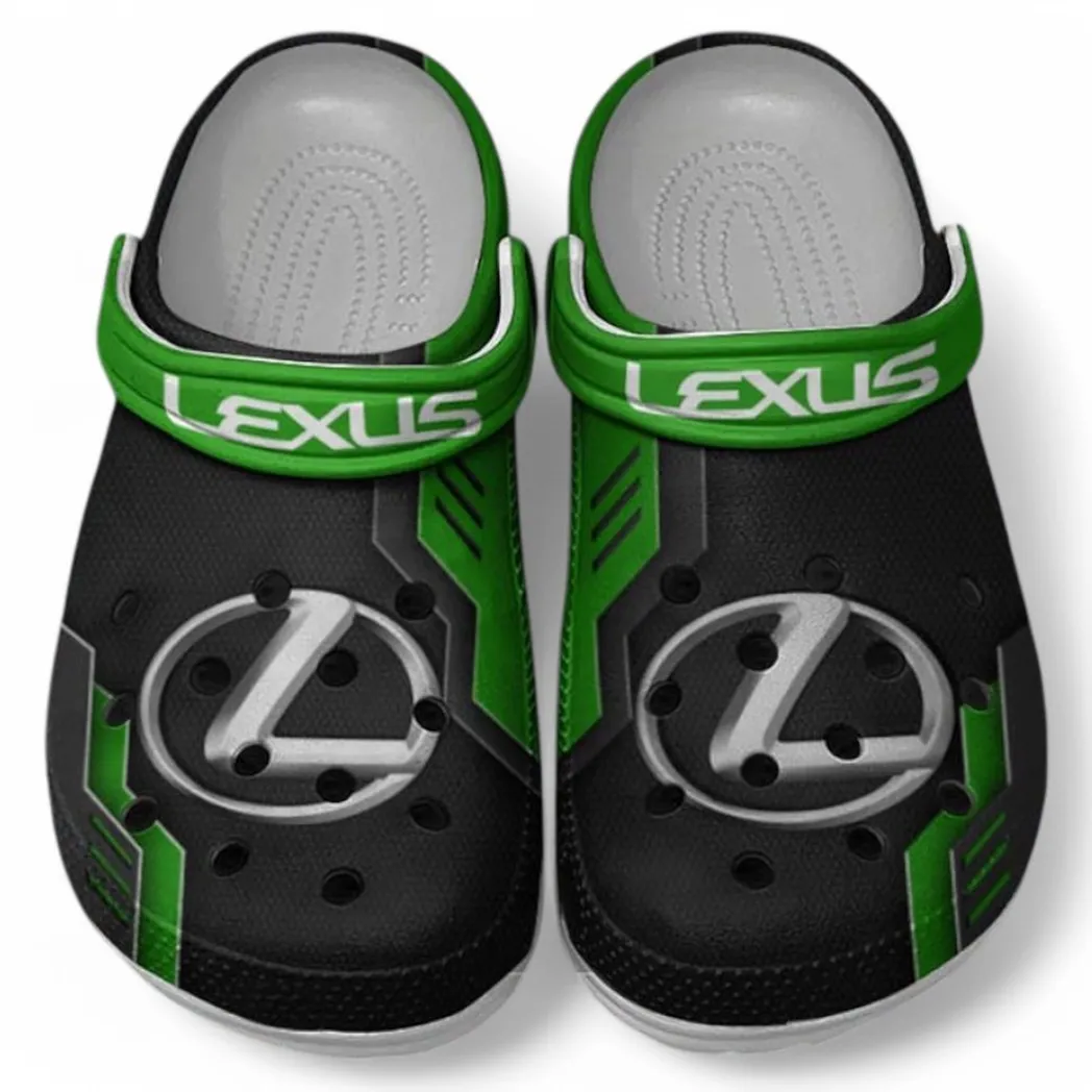 lexus crocs shoes clogs men women gift for lexus fan car185031525275 green bt1mg