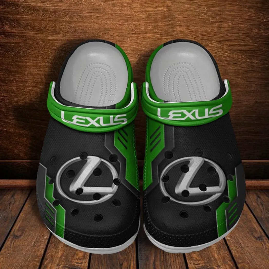 lexus crocs shoes clogs men women gift for lexus fan car185031525275 green zsn1e