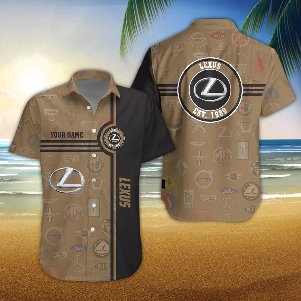 Lexus Hawaiian Shirt For Men All Logo, Gift For Lexus Fan CAR174022525004 lexus hawaiian shirt for men all logo gift for lexus fan car174022525004 u2uma
