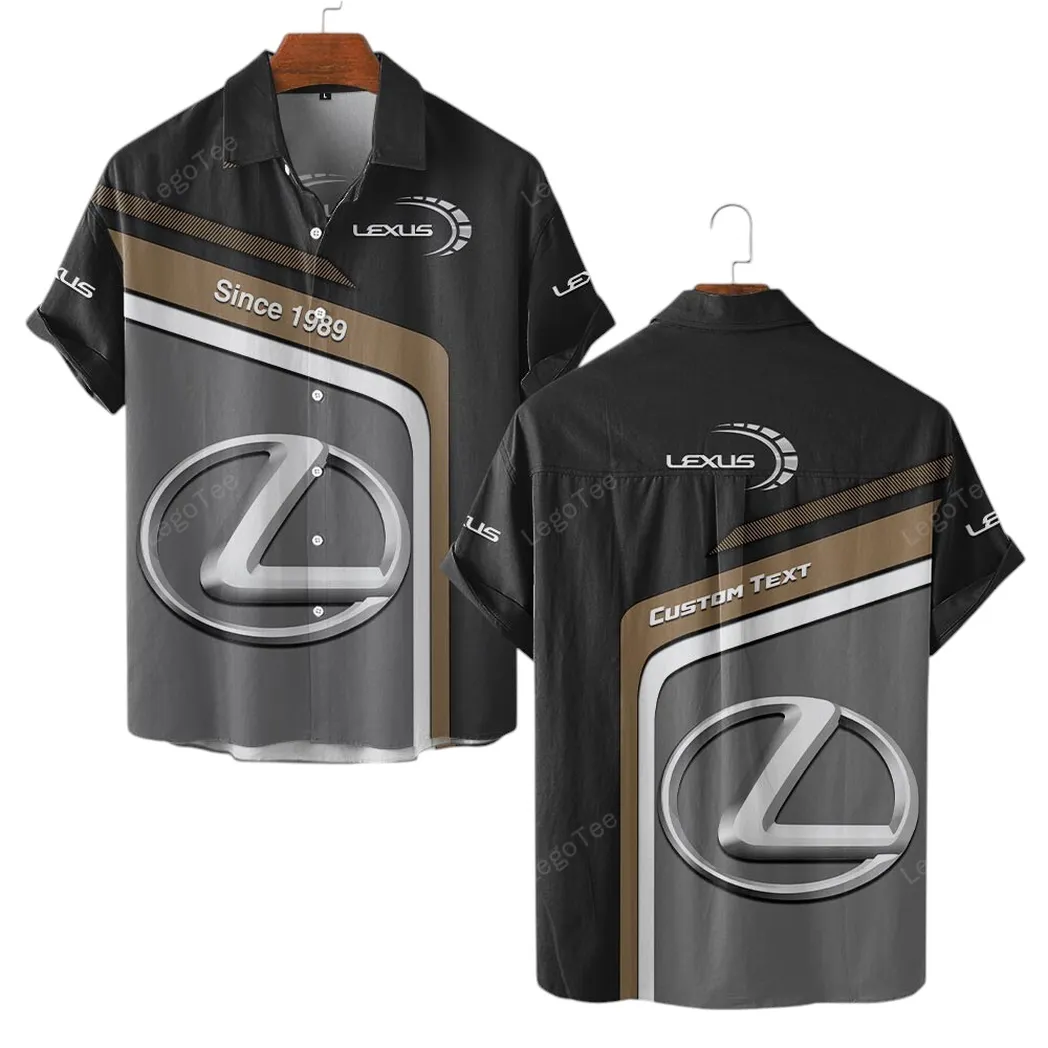 Lexus Hawaiian Shirt For Men, Gift For Lexus Lovers, Gift For Him, Husband, Boyfriend CAR11103032543