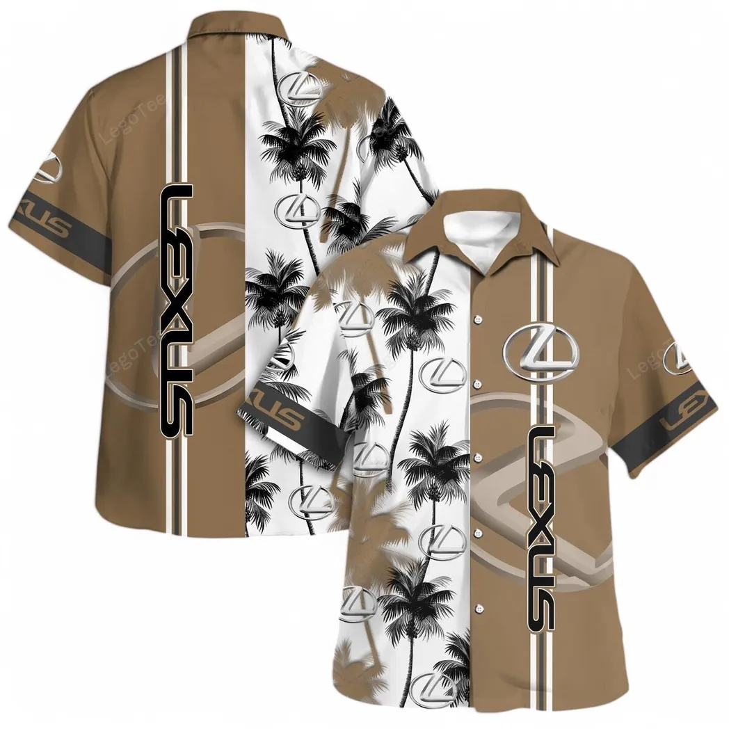 lexus hawaiian shirt for men gift for lexus lovers gift for him husband boyfriend car143021125018 0rpij