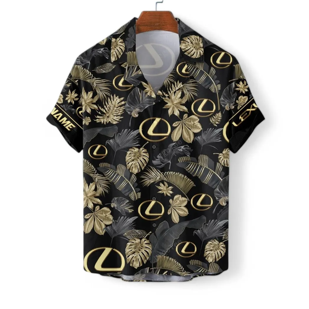 lexus hawaiian shirt set for men gift for lexus lovers gift for him husband boyfriend car139021125150 1 iqwrv