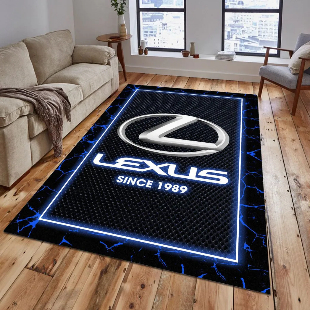 lexus rug gift for lexus lovers gift for him husband boyfriend car5202192545 blue 44d5q