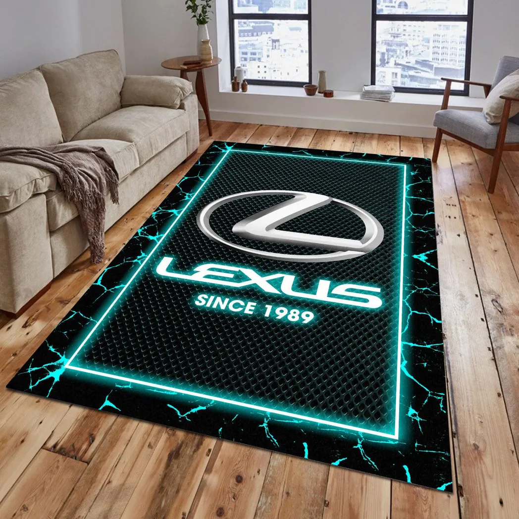 lexus rug gift for lexus lovers gift for him husband boyfriend car5202192545 cyan 2kjeg