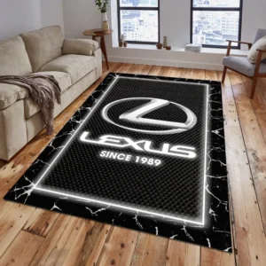 Lexus Rug, All Over Print Carpet For Lexus Lovers CAR5202192545 - Grey