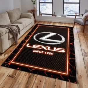 Lexus Rug, All Over Print Carpet For Lexus Lovers CAR5202192545 - Orange