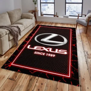 Lexus Rug, All Over Print Carpet For Lexus Lovers CAR5202192545 - Red