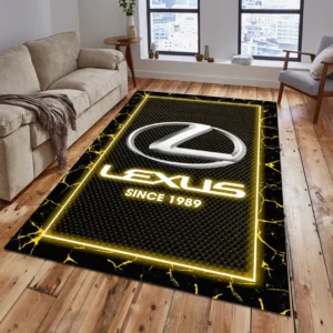 Lexus Rug, All Over Print Carpet For Lexus Lovers CAR5202192545 - Yellow
