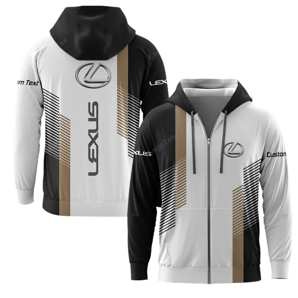 Lexus Zipper Hoodie, Gift For Lexus Lovers, Gift For Him, Husband, Boyfriend CAR10703122544
