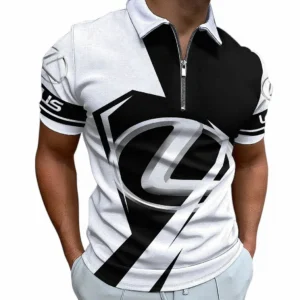 lexus zipper polo shirt for men gift for lexus fan car68022125986 gijjb