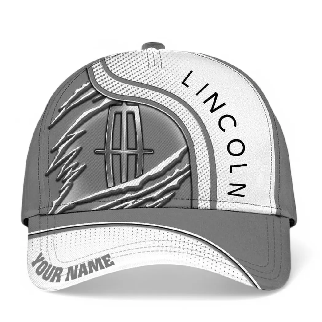 Lincoln Classic Cap, Gift For Lincoln Lovers, Gift For Him, Husband, Boyfriend CAR50021825055 - White