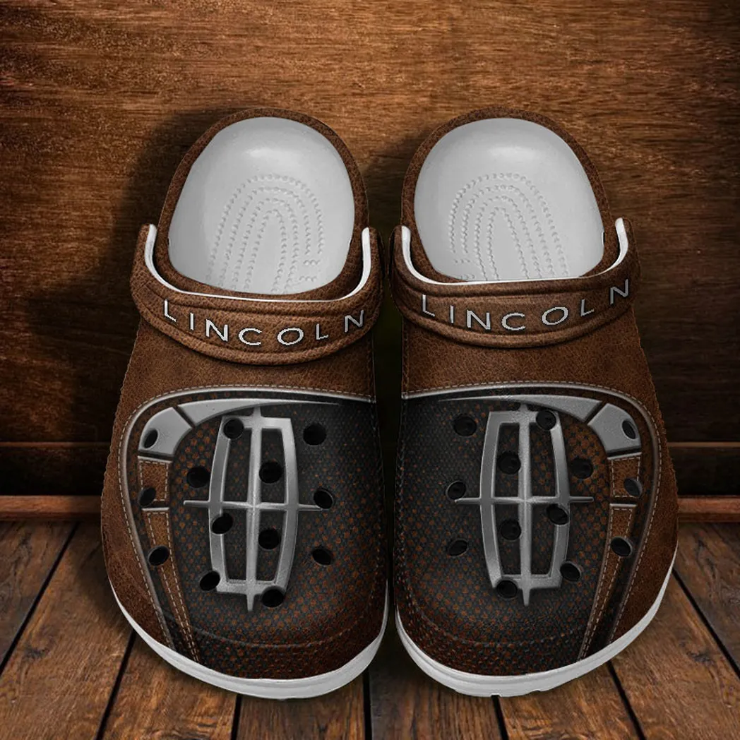 lincoln crocs sandals for men women gift for lincoln fan car177031425570 brown wjlvd