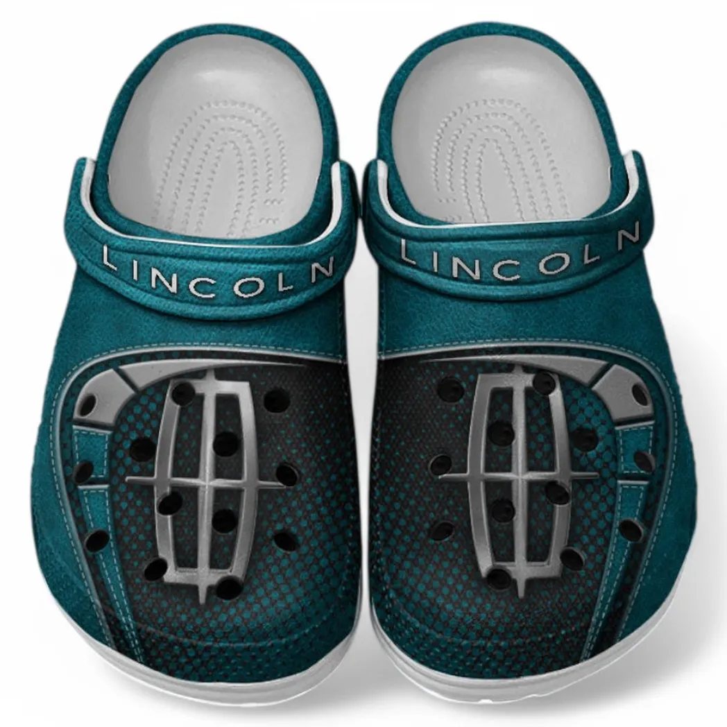 Lincoln Crocs Sandals For Men Women, Gift For Lincoln Fan CAR177031425570 - Cyan