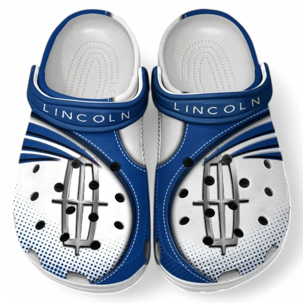 Lincoln Crocs Sandals For Men Women, Gift For Lincoln Fan CAR181031525749 - Blue