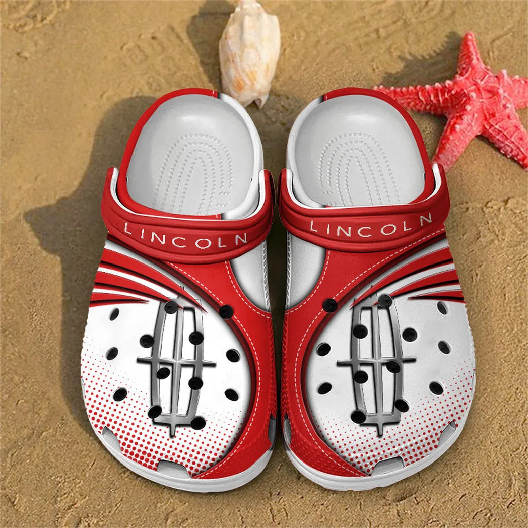 lincoln crocs sandals for men women gift for lincoln fan car181031525749 red dcbig