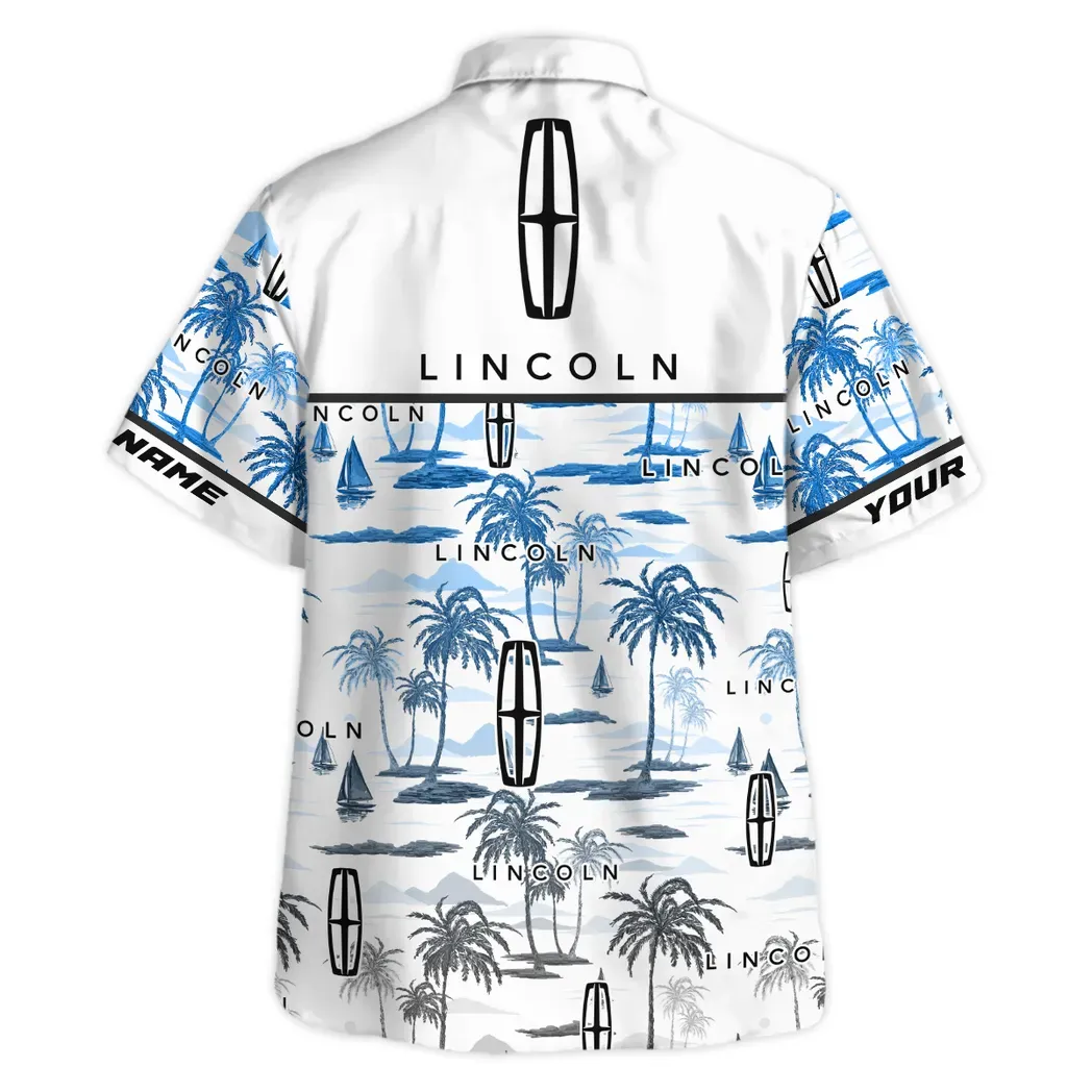 lincoln custom hawaiian shirt for men gift for lincoln fan car205031225697