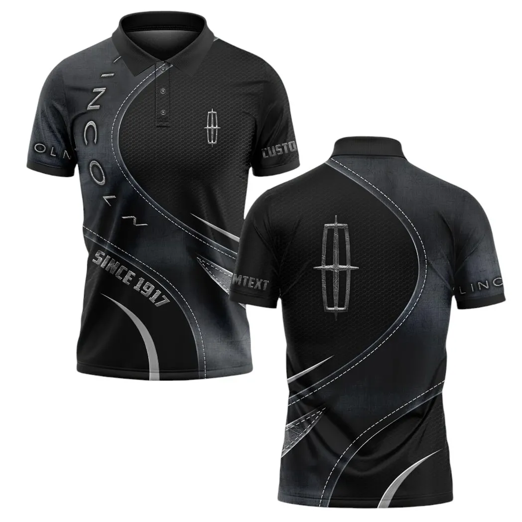 lincoln polo shirt gift for lincoln lovers gift for him husband boyfriend car17102252533 jdu2w