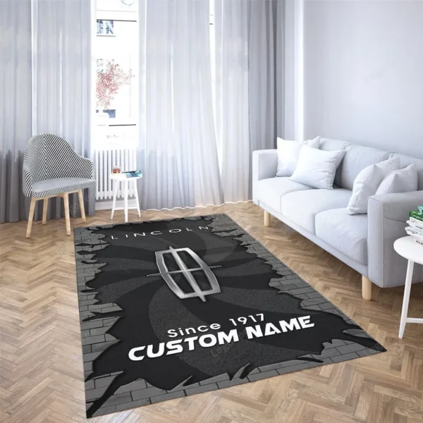 lincoln rug gift for lincoln lovers gift for him husband boyfriend car133021225696 gnok8