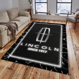 Lincoln Rug, All Over Print Carpet For Lincoln Lovers CAR5202192546 - Grey