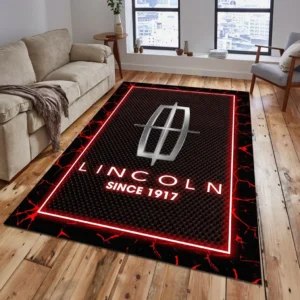 Lincoln Rug, All Over Print Carpet For Lincoln Lovers CAR5202192546 - Red