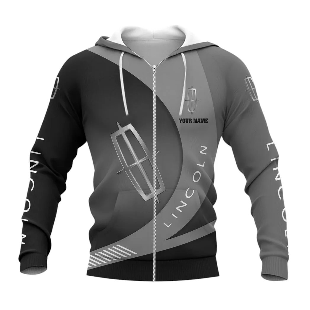 lincoln zipper hoodie gift for lincoln lovers gift for him husband boyfriend car7402222539 zqbcn