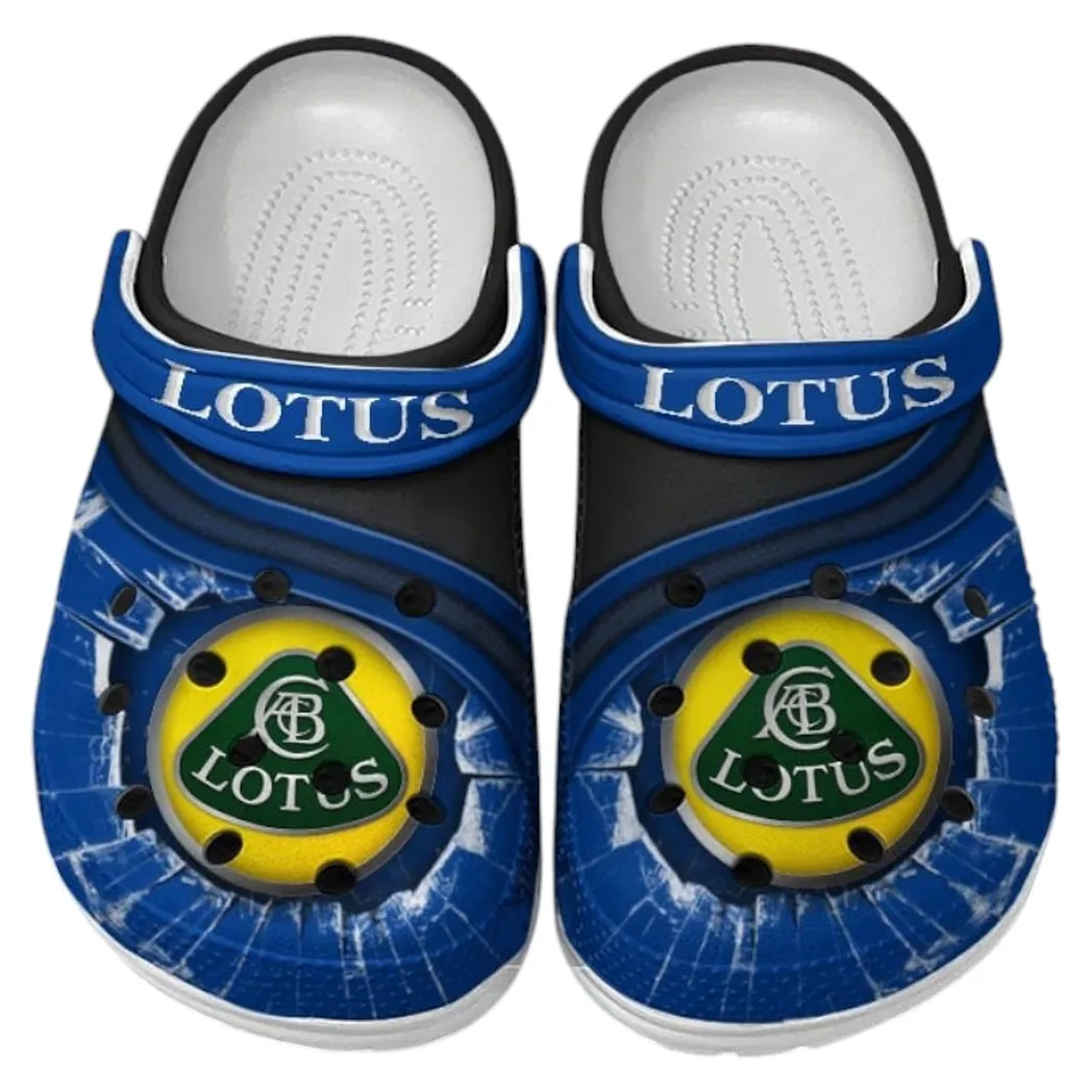 lotus car crocs clogs men women gift for lotus car fan car188032025173 blue aqfzg
