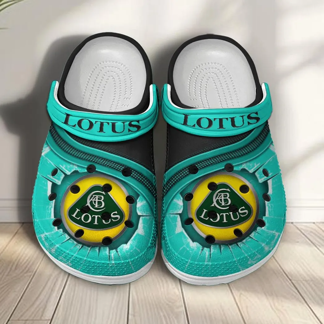 lotus car crocs clogs men women gift for lotus car fan car188032025173 cyan