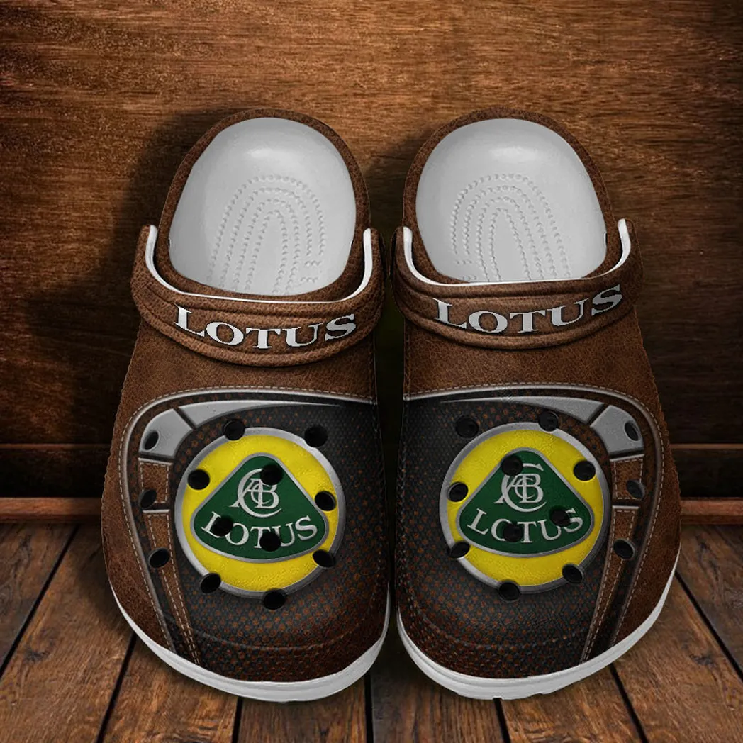 lotus car crocs sandals for men women gift for lotus car fan car177031425592 brown hqvrj