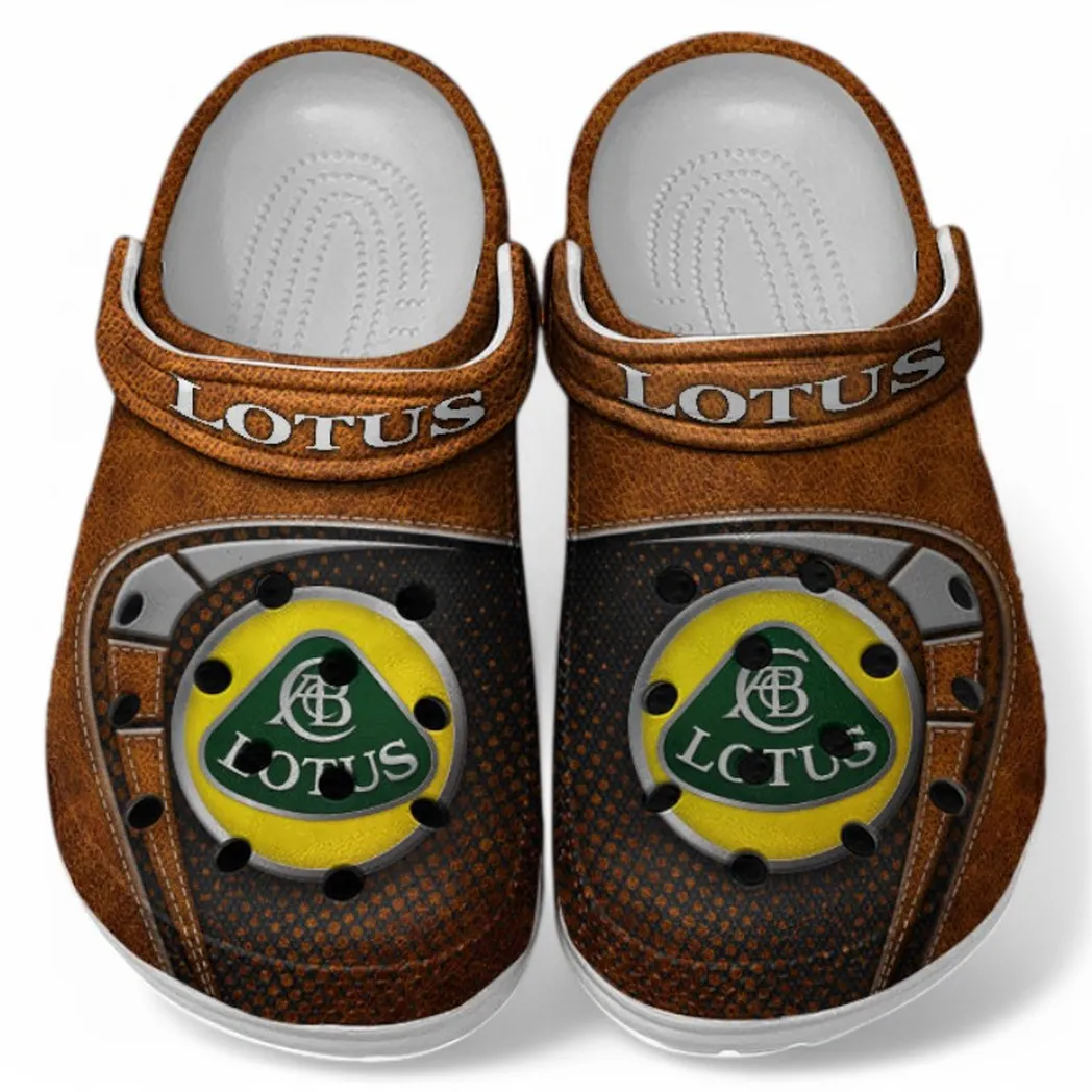 Lotus Car Crocs Sandals For Men Women, Gift For Lotus Car Fan CAR177031425592 - Orange