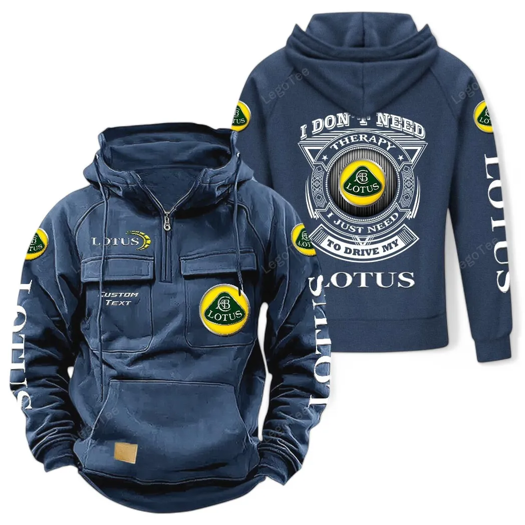 lotus cars tactical quarter zip hoodie car106021525049 gifts for men him husband boyfriend dark blue asgig