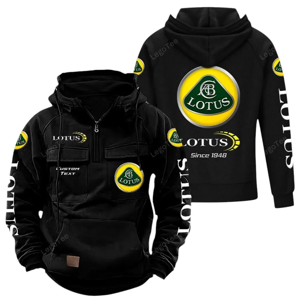 lotus cars tactical quarter zip hoodie gift for lotus cars lovers gift for him husband boyfriend black car96021425727 2 gijys
