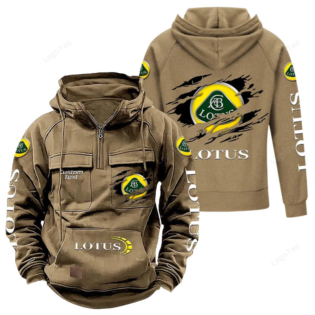 lotus cars tactical quarter zip hoodie gift for lotus cars lovers gift for him husband boyfriend khaki car122021425075 4 euiqq