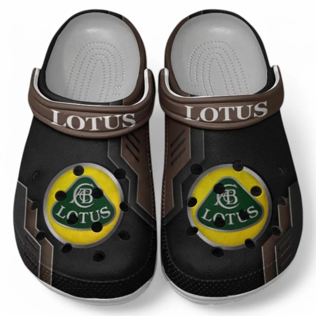 Lotus Crocs Shoes, Clogs Men Women, Gift For Lotus Fan CAR185031525261 - Brown