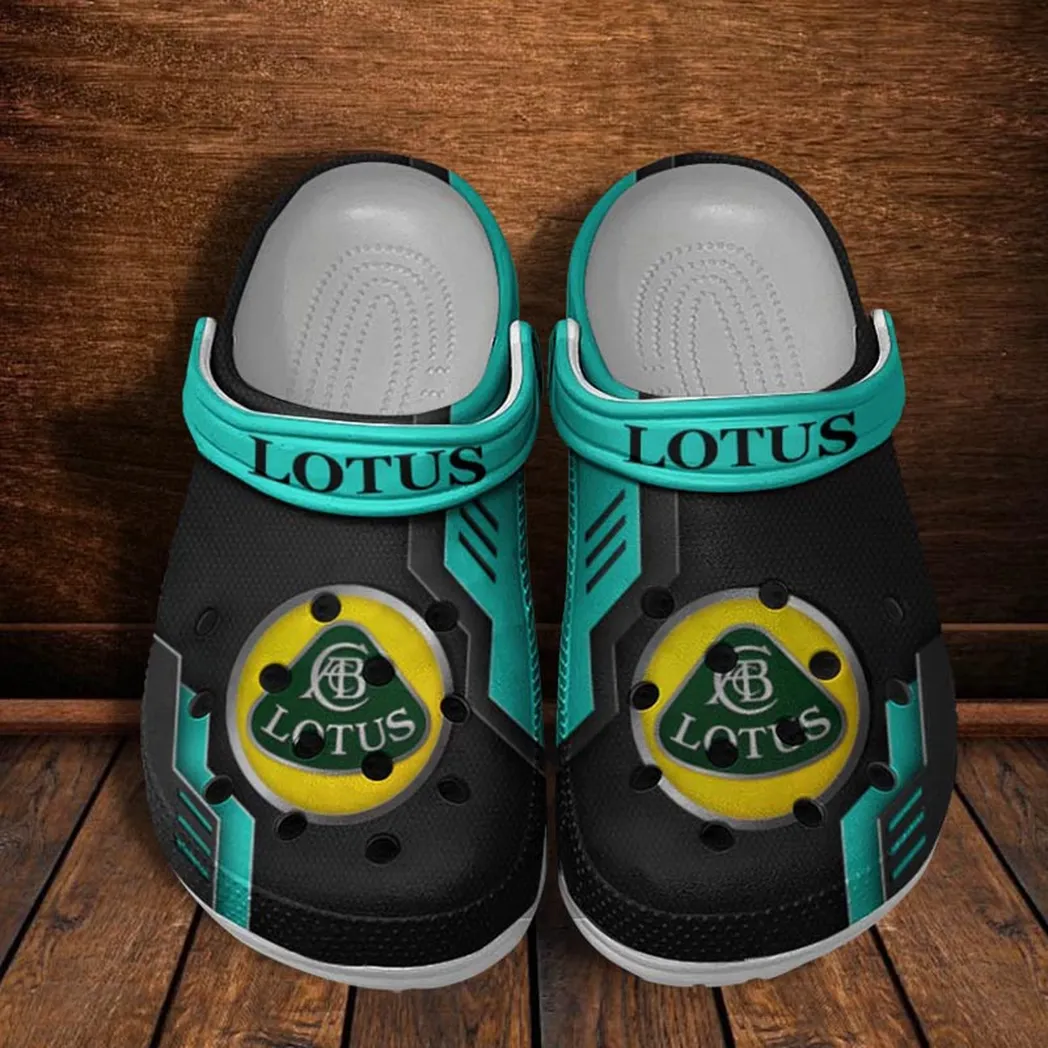 lotus crocs shoes clogs men women gift for lotus fan car185031525261 cyan u8eao