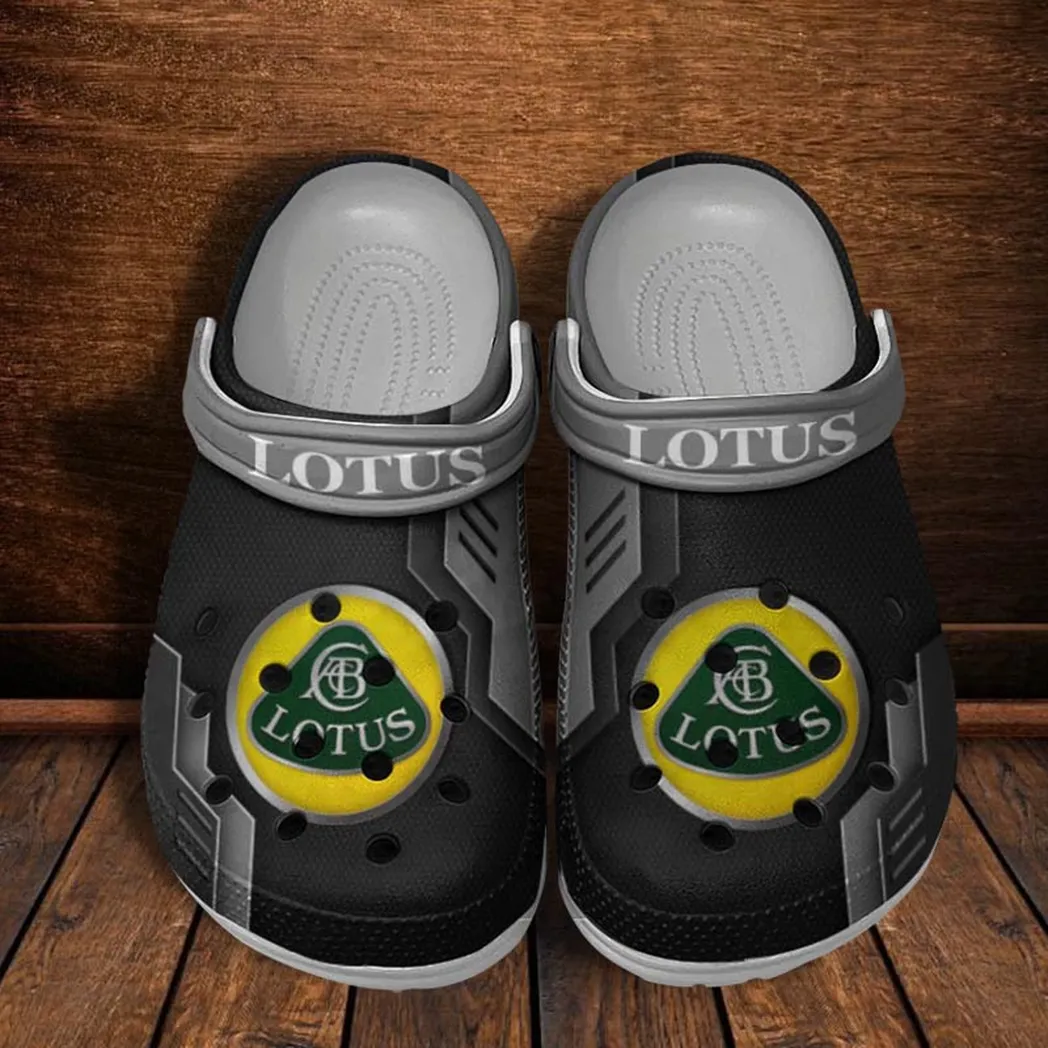lotus crocs shoes clogs men women gift for lotus fan car185031525261 gray zw19o