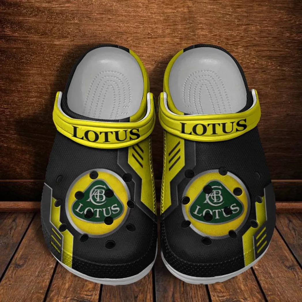 lotus crocs shoes clogs men women gift for lotus fan car185031525261 yellow s6zwt
