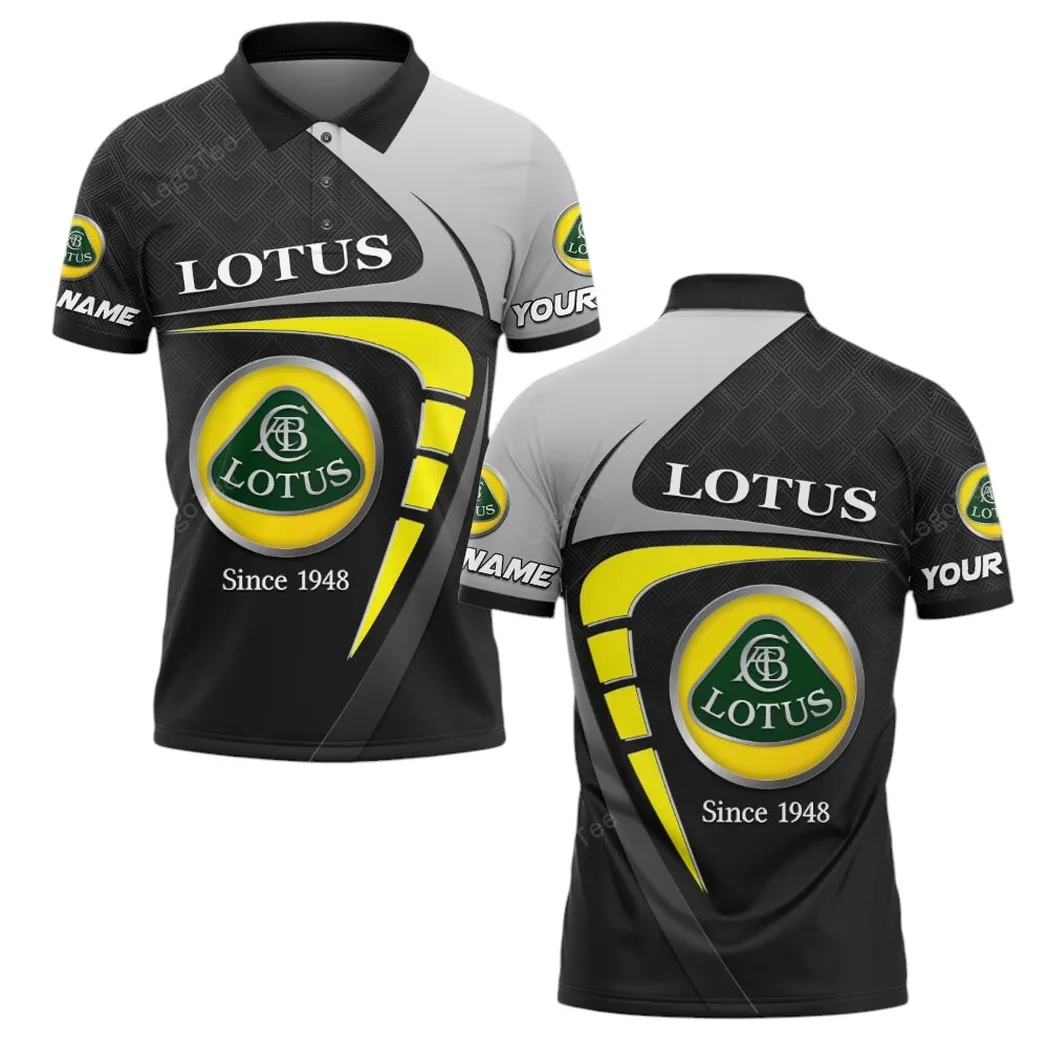 lotus polo shirt gift for lotus lovers gift for him husband boyfriend car11603032545 ss9mn