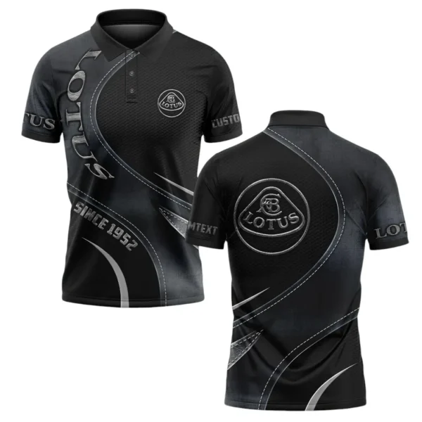 lotus polo shirt gift for lotus lovers gift for him husband boyfriend car17102252534 lvnkn