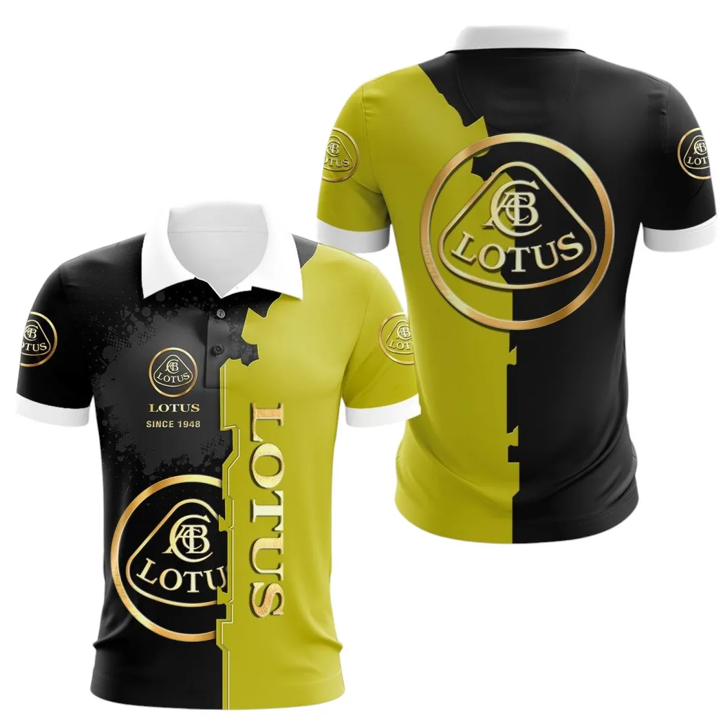 lotus polo shirt gift for lotus lovers gift for him husband boyfriend car44021725054 1 b2f1q